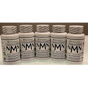Revgenetics-NMN 60 caps, 5 Bottles Nicotinamide Mononucleotide Shipping from The EU Warehouse with GLS