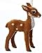 KSA Winter Light Decorative Plush Woodland Reindeer Christmas Ornaments 4''