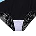 TFJH E Sparkle Leotard for Girls Gymnastics Athletic Dancing Clothes 138 Black 140
