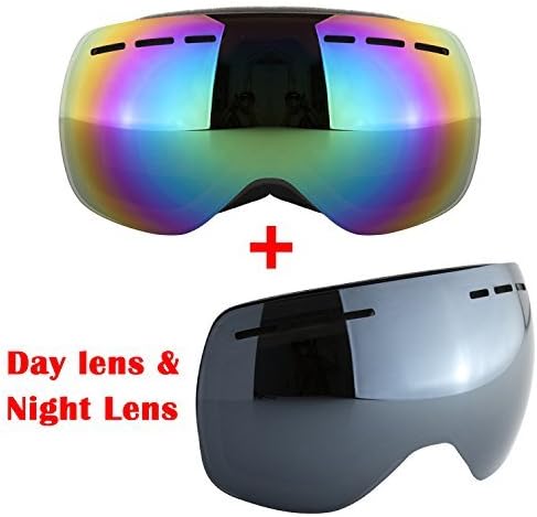 Nice Vision Adult Skiing Goggles Anti Fog Double Lens Snow Board Unisex Snow Goggles
