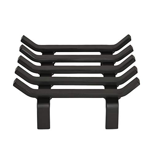 SteelFreak Heavy Duty 13 x 10 Inch Steel Grate for Wood Stove & Fireplace - Made in The USA (Renewed)
