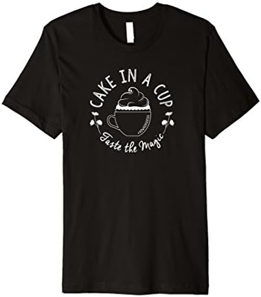 Mens "Dowser Series": "Cake in a Cup" white-printing 2XL Black