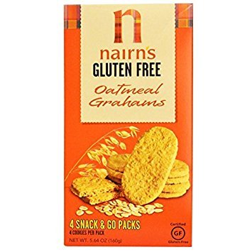 OATMEAL GRAHAMS GLUTEN FREE 5.64 OUNCES (CASE OF 12)