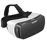 Maeffort Virtual Reality Headset Bulit-in Bluetooth VR Goggles 3D Glasses for 3D Movies Video Games, Compatible with iPhone 7 Plus/ 6s Plus Samsung Galaxy Series and Other Smartphone