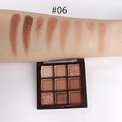 AMY'S DIARY Rose Gold Dark Brown Colorful neutral