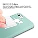 SURPHY Designed for iPhone SE Case, iPhone 8 Case, iPhone 7 Case, Liquid Silicone Phone Case for iPhone se 3rd 2nd SE 2022 SE 2020, Mint Green