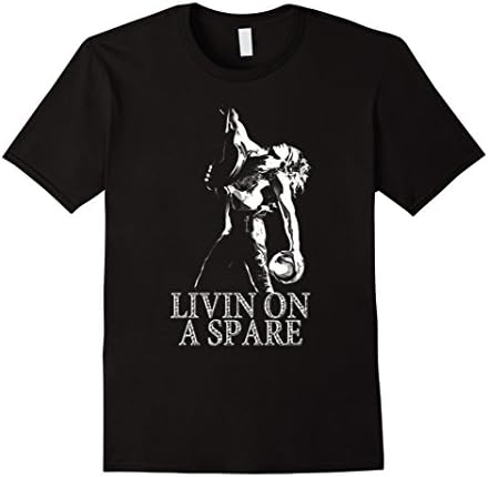 Men's Livin A Spare Bowling T-Shirts 2XL Black