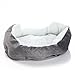 Creation Core Pet Bed Sofa House Mat Pad for Cat Dog Puppy 19.69-Inch by 15.75-Inch by 5.91-Inch(Grey,Small)