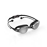 Swimming Goggles,SharkShake New Version Anti-Fog No Leaking UV Protection Lens Triathlon Swimming Goggles Combined with Ear Plugs - Bonus Fashionable Protection Case for Adult Men Women Kids