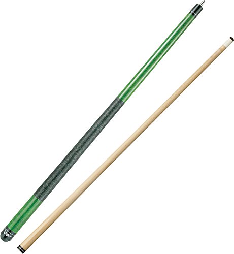 Viper Elite 58" 2-Piece Billiard/Pool Cue, Evergreen, 21 Ounce