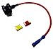 Uriveusa 12V Car Add-A-Circuit Fuse TAP Adapter Fuse Holder with 10A, 20A Fuse [Upgraded Fuses] - (2 Pack)