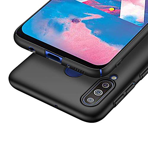 GoldKart All Sides Protection 360* Ulta Slim Matte Hard Back Case Cover for Samsung Galaxy M30 (Samsung Galaxy M30, Blac