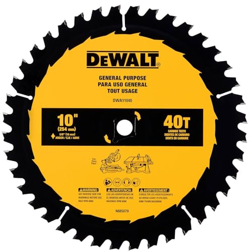 DEWALT Table Saw Blade, 10