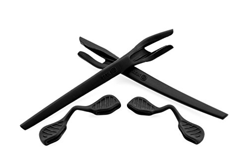 New SEEK OPTICS Rubber Kit Earsocks Nose Pads for Oakley RADAR EV PATH - Black