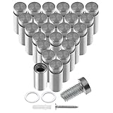 Luomorgo 24 Pcs 1/2" x 1.18" Stainless Steel