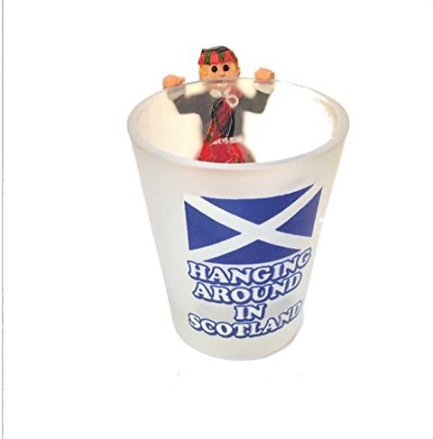 FANCYTHAT and SCIFI PLANET Scotland Shot Glass Hanging Around In Scotland