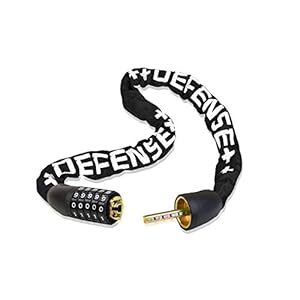 VONSALEN GRANDOZER Premium fietsslot cijferslot. Het cijferslot buiten met een hoog veiligheidsniveau. Kettingslot fiets…