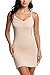 Avidlove Women Modal V Neck Nightwear Sleeveless Straight Dress Mini Full Slips Apricot S