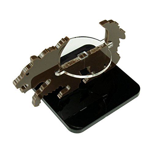 Litko Game Accessories Bear Character Mount with 2-inch Square Base, Brown