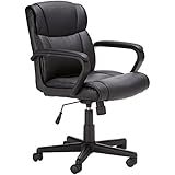 AmazonBasics Mid-Back Office Chair, Black
