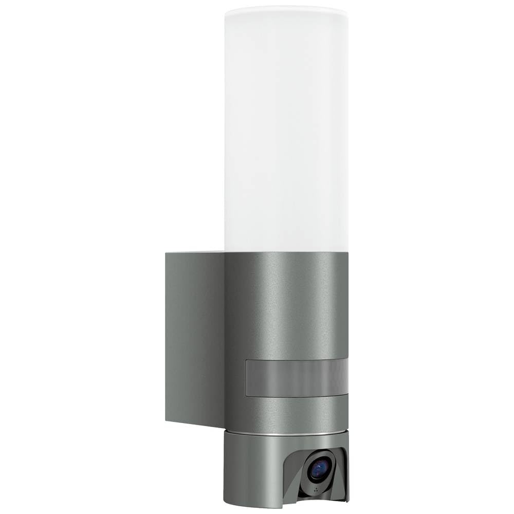 Steinel L 620 CAM WiFi Security Light - Full-HD Smart Camera, Intercom, Alarm & Infrared Motion Sensor, Outdoor Wall Light, Surveillance, 14.1 W, Anthracite