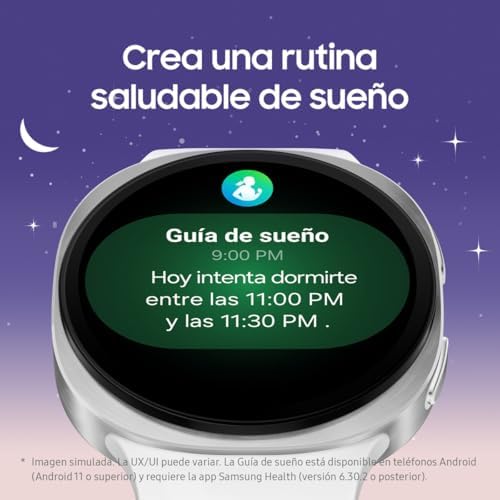 Galaxy Watch8, 40 mm, Bluetooth, Galaxy AI, Smartwatch, Procesador 3 NM, Asistente de Salud y Sueño, Seguimiento Deportivo, Garantía 3 Años + 1 año Extra, Gris Oscuro (Versión Española)