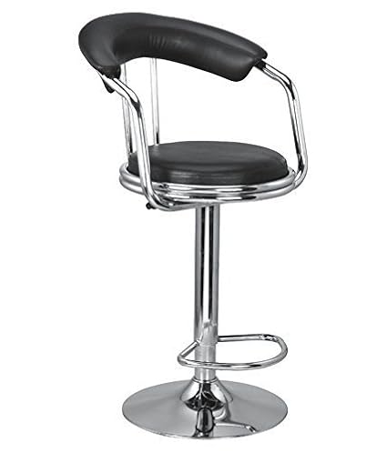 Apex Miracle Coast Martin Pipe Frame High Chair/Bar Stool (Black)