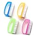 Luxxii (4 Pack) Nail Brush Handle Grip - Fingernail Scrub Cleaning Brushes Nail Hand Scrubbing Cleaning Brush