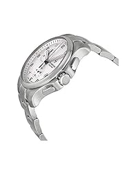 Victorinox 241554XG - Reloj de pulsera para hombre, esfera plateada, acero inoxidable (reacondicionado)