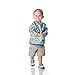 Bumkins Sleeved Bib / Baby Bib / Toddler Bib / Smock, Waterproof, Washable, Stain and Odor Resistant, 6-24 Months - Owls