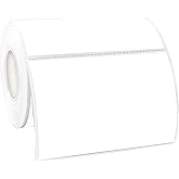 STARLIBOO Colored Labels Stickers 3 x 2 Inch, Removable Rectangle Moving Labels Stickers, 250Pcs Garage Sale Price Stickers, Adhesive Moving Labels for Boxes White