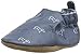 Robeez Boys' Soft Soles, Puppy Love China Blue, 12-18 Months M US Infant