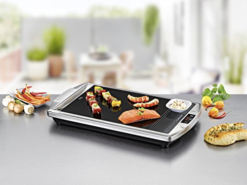 ROMMELSBACHER CERAN® Grill CG 2308/TC - Made in Germany, SCHOTT CERAN® Grillfläche, Temperatur von 80 - 280 °C… – Bild 3