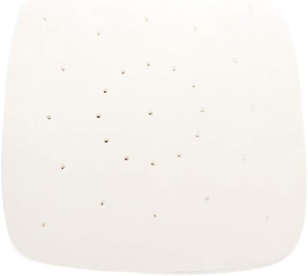 Seika YUIOP 100pcs Air Fryer Liners, 9 Inch Bamboo Steamer Perforated Liners, Non-Stick Steamer Parchment Paper Mat, Premium Perforated Parchment Steaming Papers, Grill Mat for Air Fryers, Baking