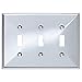 Franklin Brass Beverly Triple Switch Wall Plate, Packaging may Vary