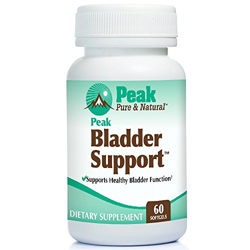 Peak Bladder Support by Peak Pure & Natural® for Overactive Bladder and Bladder Control | Go-LessTM for Urge Incontinence and Leak Accident Protection | Soylife® and EFLA® 940