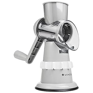 Wonderchef Plastic Grater, White