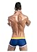 DESMIIT Men's Rope Waist Design Swim Briefs ,Navy Blue , US Medium / Tag XL(30