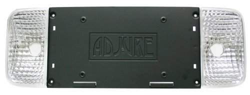 Adjure CV103BU Corvette C5 Diamond Cut Back-Up Light/License Plate Holder