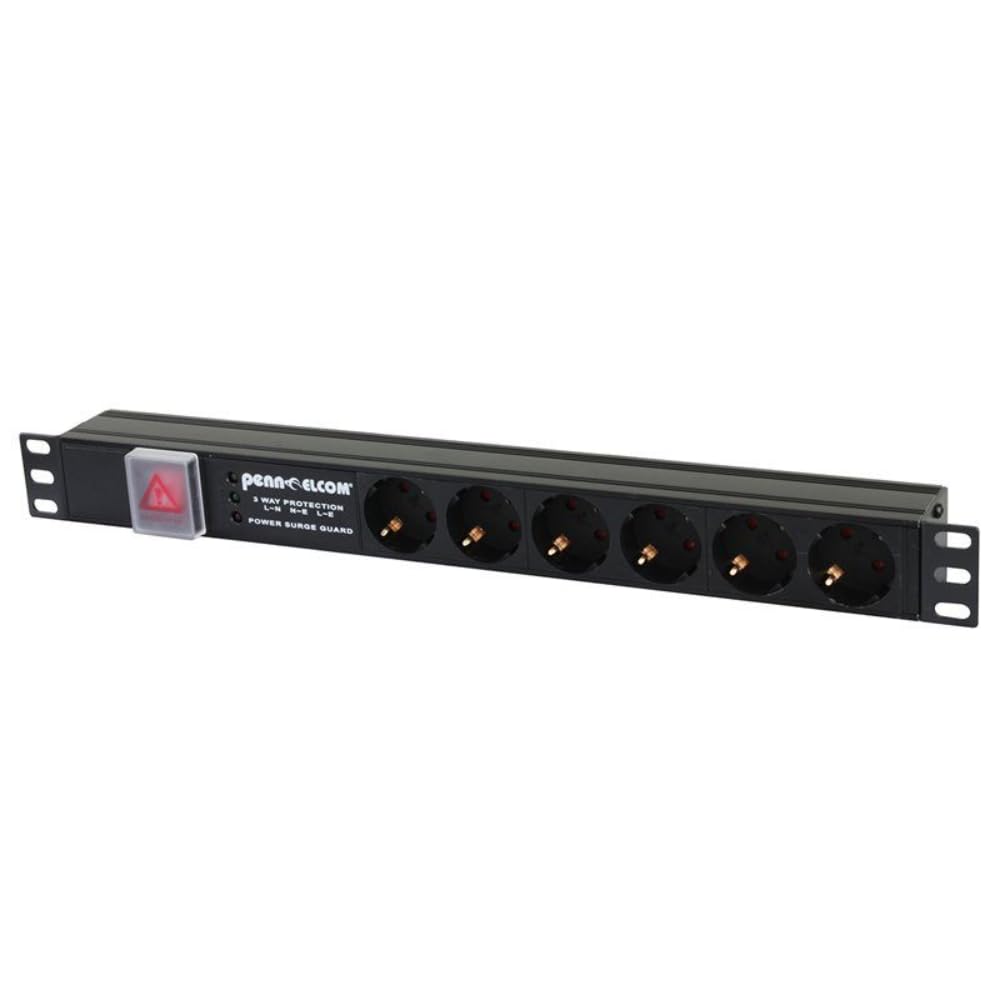 Penn Elcom 6 Way EU Power Distribution Unit PDU-EU-6