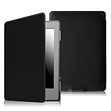 Fintie Case for Kindle 5 & Kindle 4 - The Thinnest and Lightest PU Leather Cover with Magnet Closure (Only Fit Amazon Kindle With 6'' E Ink Display, does not fit Paperwhite or Touch), Black