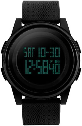 Men's Outdoor Electronic Digital Sports Watch, Ultrathin Watch, Multifunction, Calendar, Alarm Clock, Stopwatch