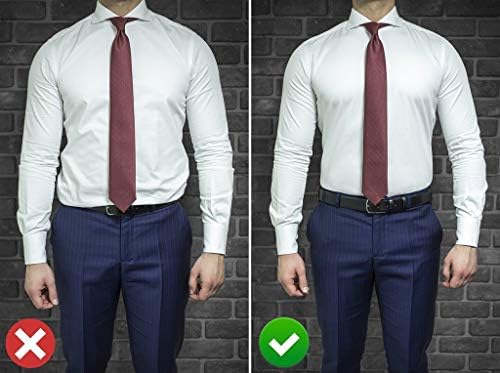 ASOBIMONO Shirt Stays Near Shirt-Stay Adjustable Non-Slip Anti-Wrinkle Suspenders, Hidden Belt Keep Men's Shirts Smooth (Black1, 2.5cm)