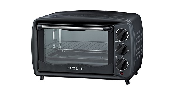 Nevir NVR-9841 H-19 - Horno (Pequeño, Horno eléctrico, 19 L, 1500 W, 19 L,  1500 W) : Amazon.es: Hogar y cocina