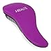 Le Beaute Detangling Hair Brush - Professional Salon Quality Wet and Dry Brush for Tangles w/ No Pain - Perfect For Thick, Wavy, Curly, or Thin Hair on Women, Girls and Kids - Purple