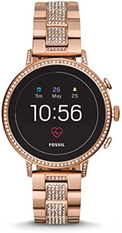 Fossil Smartwatch para Mujer con Correa en Acero Inoxidable FTW6011