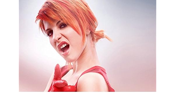 Hayley Williams Brown Hair Silk Poster Inch Hot Rock Roll Music