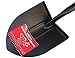 BULLY TOOLS 82510 14-Gauge Round Point Shovel with Fiberglass D-Grip Handle