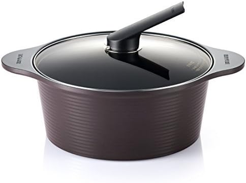 Happycall 6 qt. Alumite Ceramic Pot, 11", Brown by Happycall