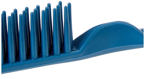 CocoBlack Naturals 3 Row Styling Comb For Detangling, Defining And Separating Curls (Blue)